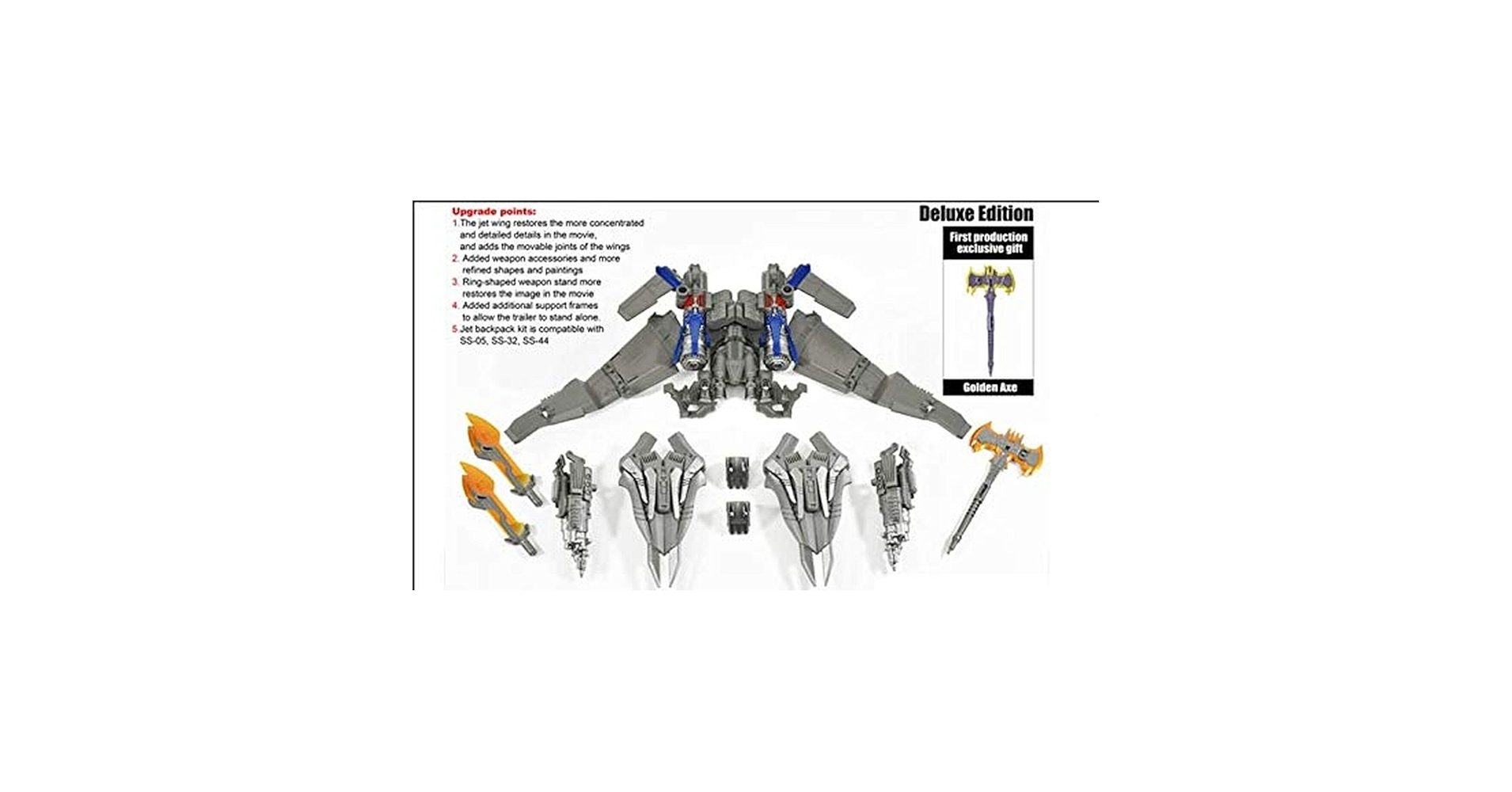 SF・ファンタジー・ホラー DNA DESIGN DK-15 JET WING UPGRADE KITS New DNA DK-15 JET WING Upgrade Kits Normal / Deluxe Edition